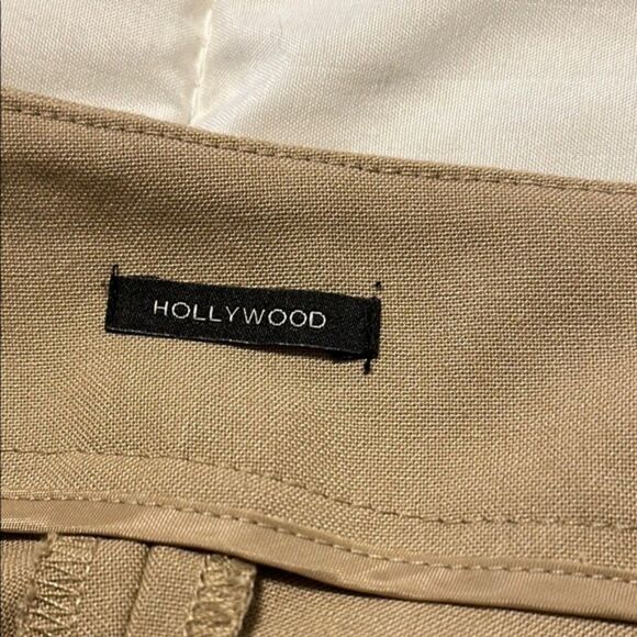 Talbots Hollywood Pullon Pants Womens 10 Stretchy Zip Straight Leg High Rise - Picture 7 of 12